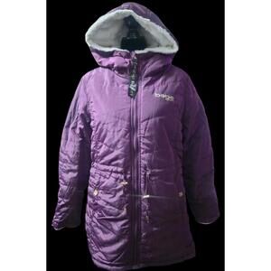 NWT Cranberry "BeBe Sport" Reversible Coat With Fuzzy Soft White Interior